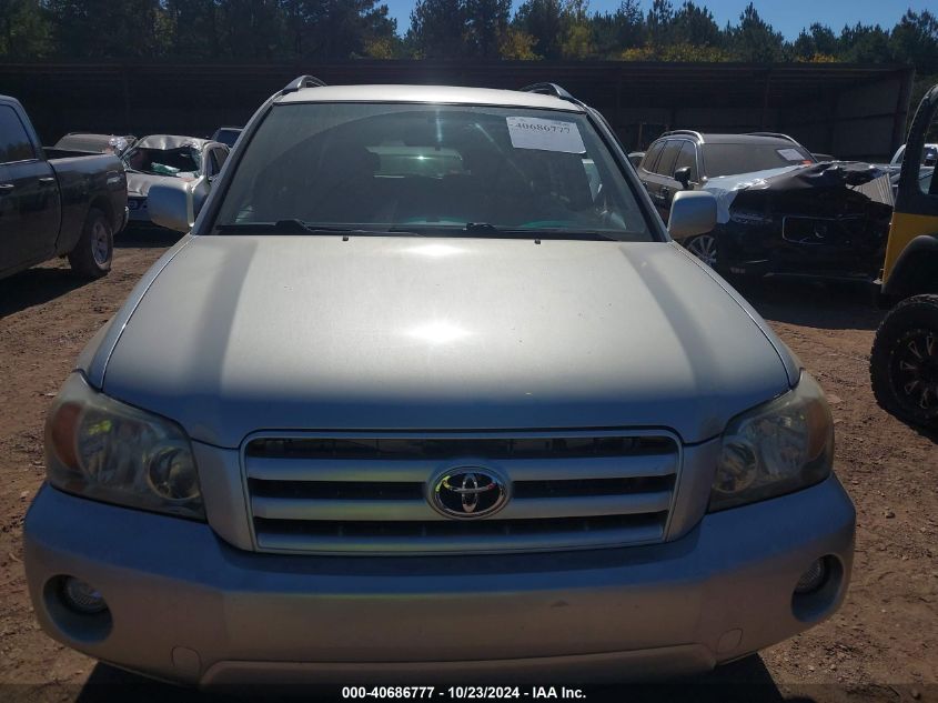 2004 Toyota Highlander VIN: JTEGD21A040097272 Lot: 40686777