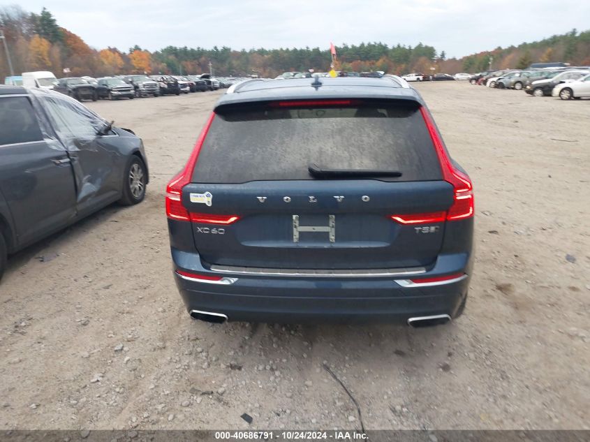 2020 Volvo Xc60 T5 Inscription VIN: YV4102RL8L1490633 Lot: 40686791