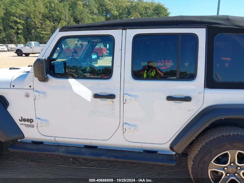 2021 Jeep Wrangler Unlimited Sport S 4X4 VIN: 1C4HJXDGXMW764912 Lot: 40686809