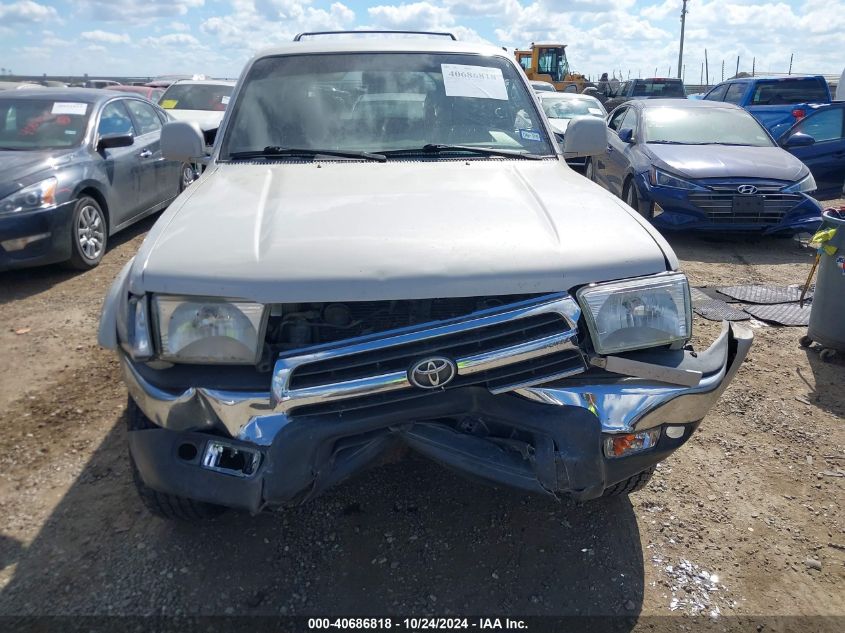 2000 Toyota 4Runner Sr5 V6 VIN: JT3GN86R2Y0167514 Lot: 40686818