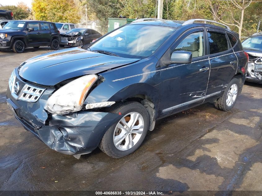 2012 Nissan Rogue Sv VIN: JN8AS5MT7CW613237 Lot: 40686835