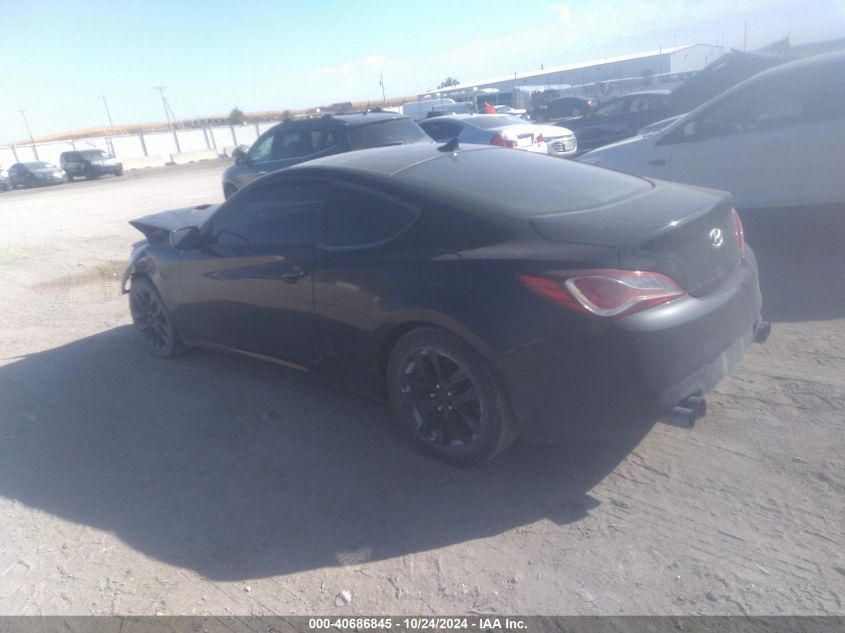 VIN KMHHT6KD8DU104677 2013 Hyundai Genesis, 2.0T no.3