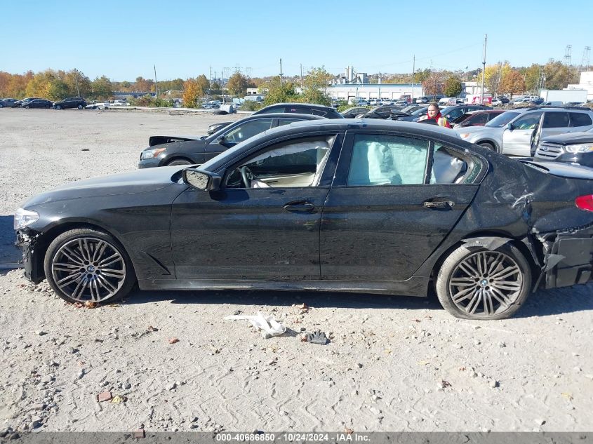 2020 BMW M550I xDrive VIN: WBAJS7C00LBN96705 Lot: 40686850