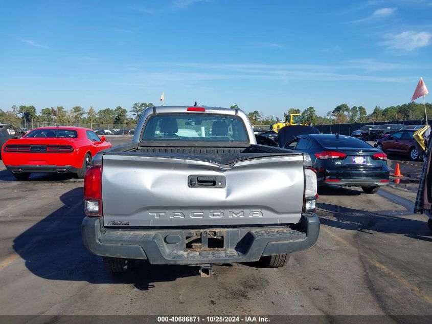 2018 Toyota Tacoma Sr VIN: 5TFRX5GN6JX116278 Lot: 40686871