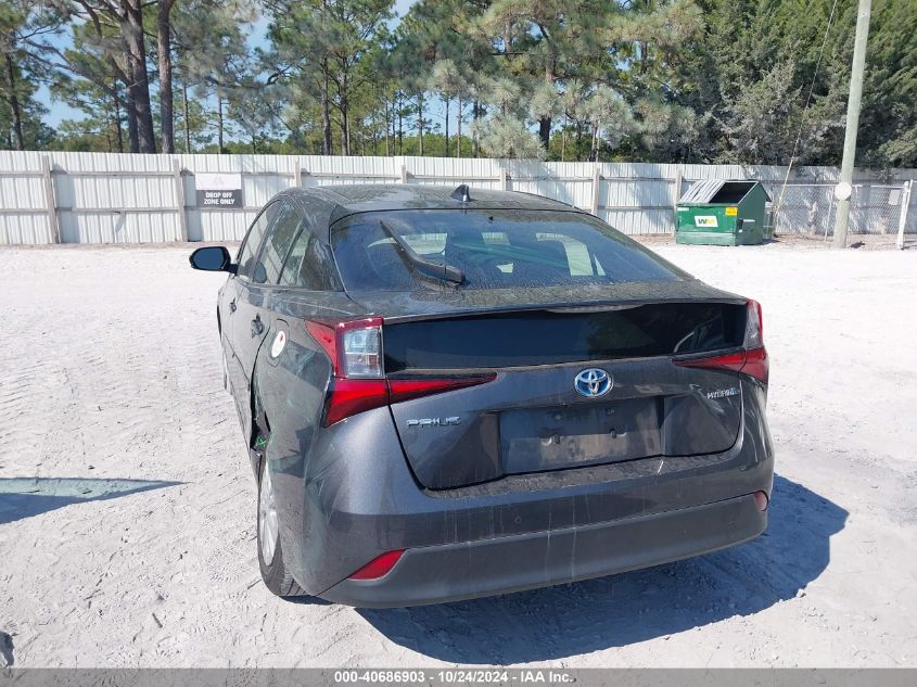 2019 Toyota Prius VIN: JTDKARFU4K3092297 Lot: 40686903