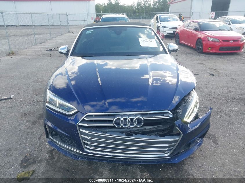 2018 Audi S5 3.0T Premium Plus VIN: WAU24GF58JN008003 Lot: 40686911