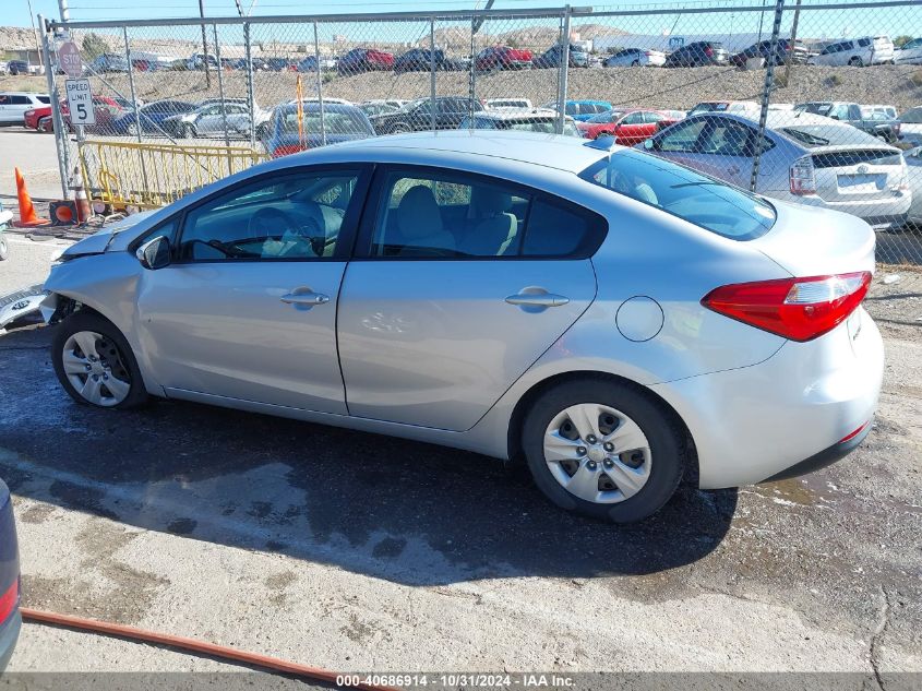 2016 Kia Forte Lx VIN: KNAFK4A66G5463821 Lot: 40686914