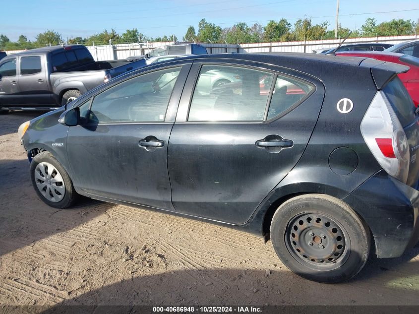 2013 Toyota Prius C Two VIN: JTDKDTB31D1528930 Lot: 40686948