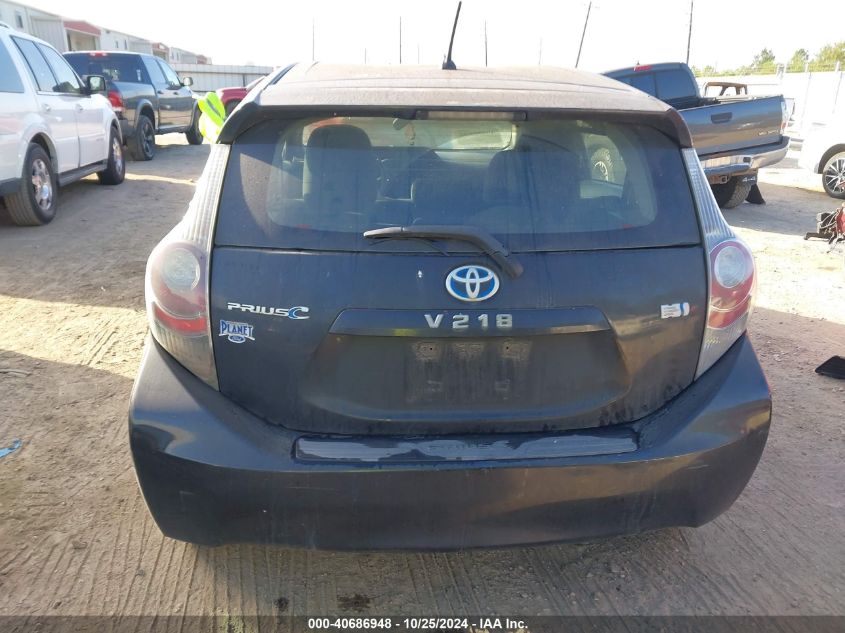 2013 Toyota Prius C Two VIN: JTDKDTB31D1528930 Lot: 40686948