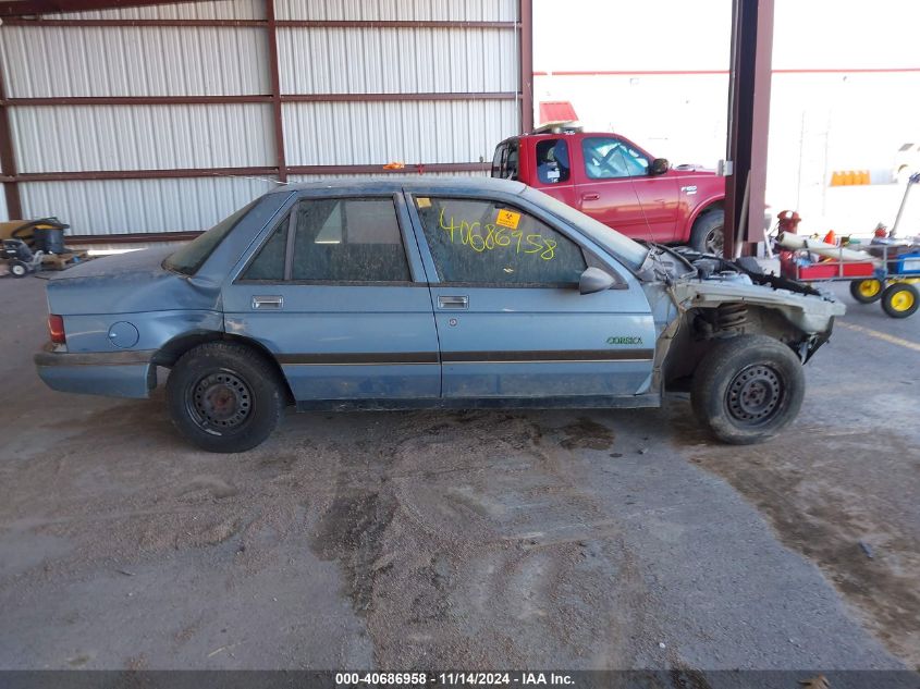 1988 Chevrolet Corsica VIN: 1G1LT511XJE620862 Lot: 40686958