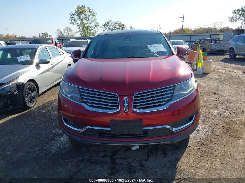 2016 Lincoln Mkx Reserve VIN: 2LMTJ8LR2GBL50922 Lot: 40686965