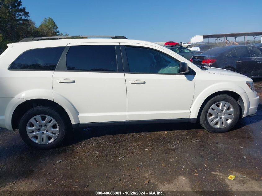 2018 Dodge Journey Se VIN: 3C4PDCAB3JT443350 Lot: 40686981