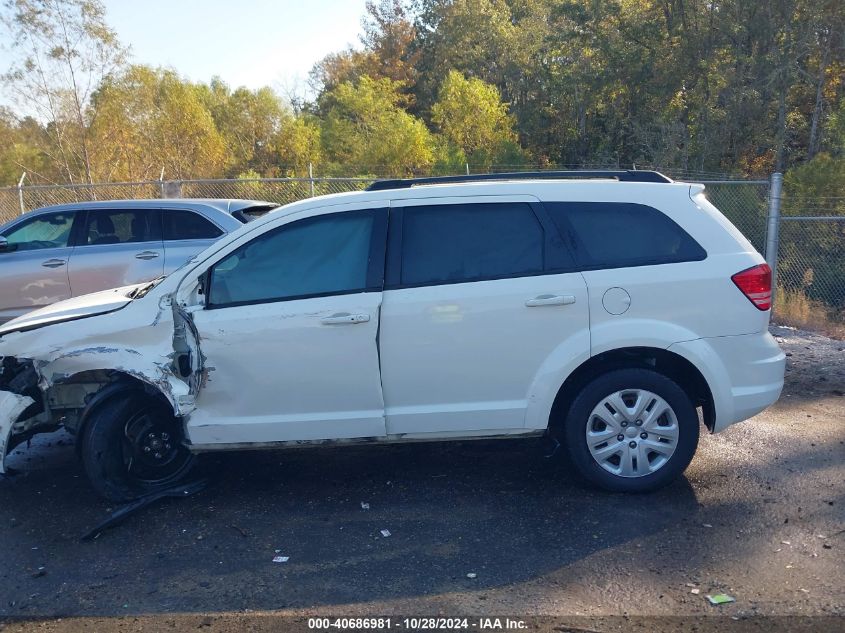 2018 Dodge Journey Se VIN: 3C4PDCAB3JT443350 Lot: 40686981