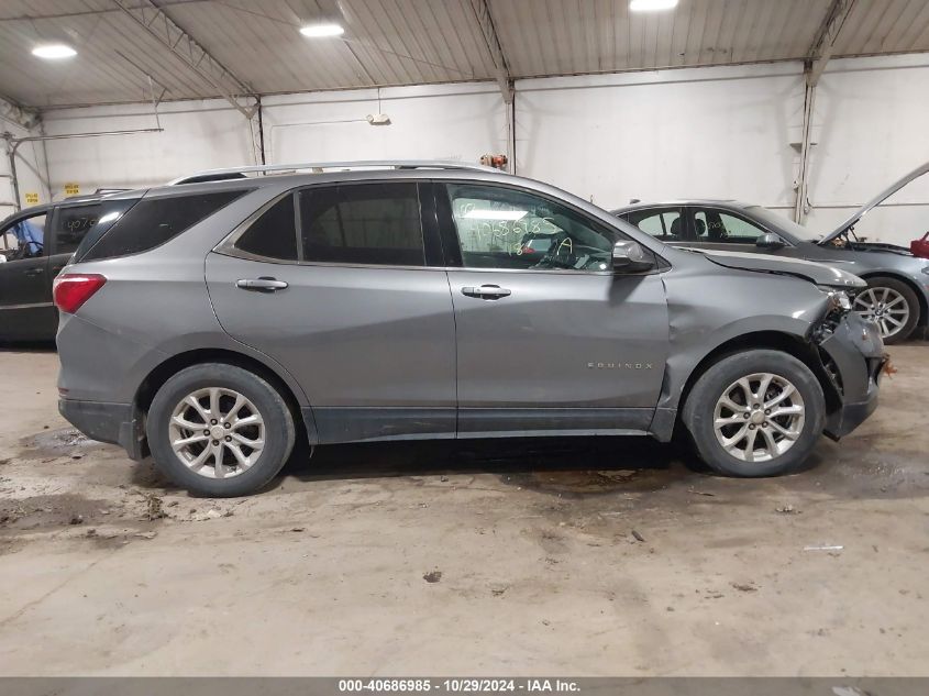 2018 Chevrolet Equinox Lt VIN: 3GNAXSEV4JL107693 Lot: 40686985