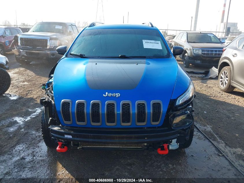 2017 Jeep Cherokee Trailhawk 4X4 VIN: 1C4PJMBS7HW633881 Lot: 40686988