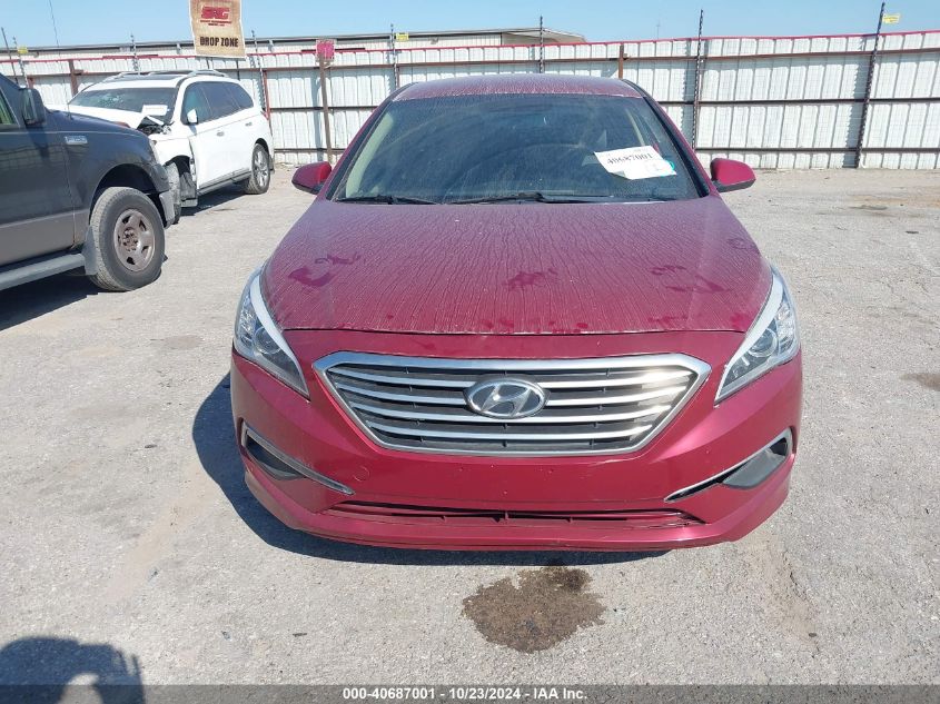 2015 Hyundai Sonata Se VIN: 5NPE24AF1FH174990 Lot: 40687001