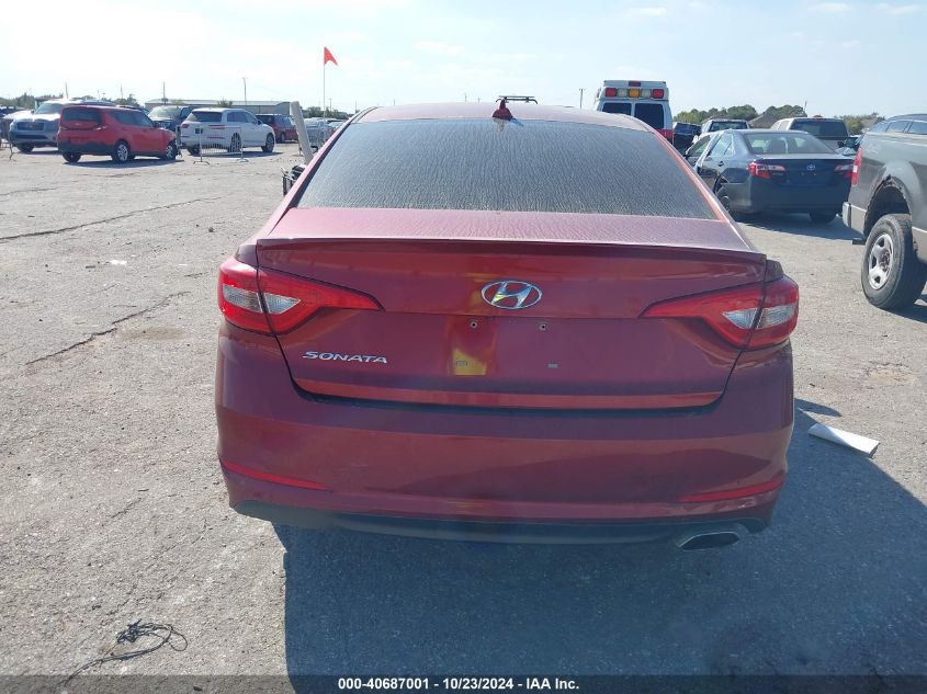 2015 Hyundai Sonata Se VIN: 5NPE24AF1FH174990 Lot: 40687001