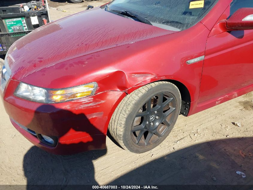 2008 Acura Tl 3.2 VIN: 19UUA66218A039164 Lot: 40687003