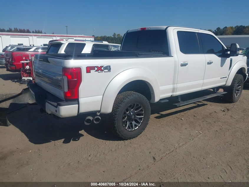 2019 FORD F-250 LIMITED - 1FT7W2BT6KEF50101