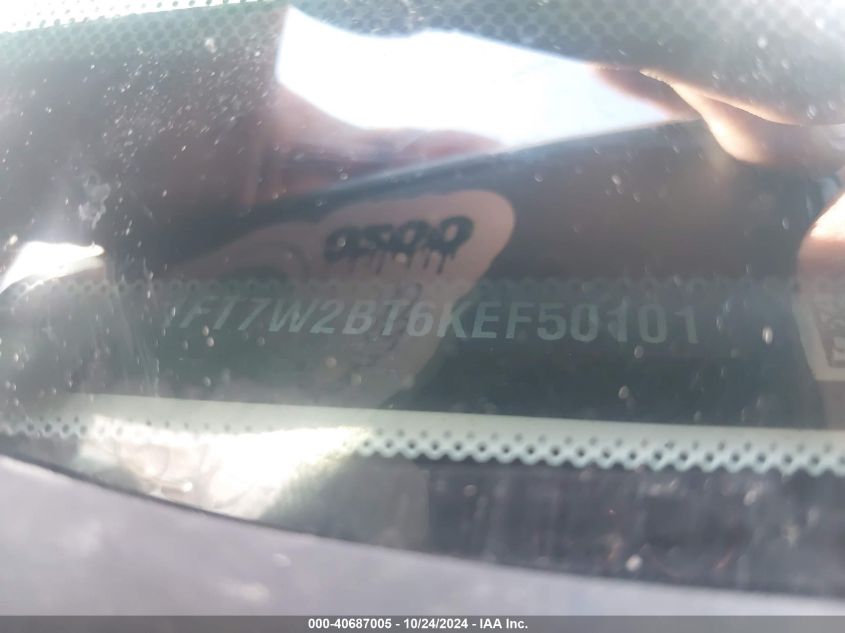 2019 FORD F-250 LIMITED - 1FT7W2BT6KEF50101