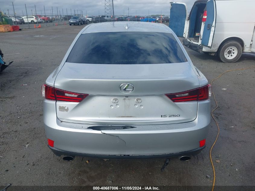 2014 Lexus Is 250 VIN: JTHBF1D25E5000965 Lot: 40687006