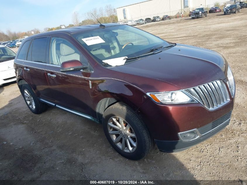 2012 Lincoln Mkx VIN: 2LMDJ6JK6CBL18693 Lot: 40687019