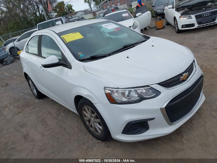 2017 Chevrolet Sonic Lt Auto VIN: 1G1JD5SH9H4109613 Lot: 40687022