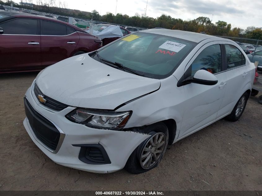 2017 Chevrolet Sonic Lt Auto VIN: 1G1JD5SH9H4109613 Lot: 40687022