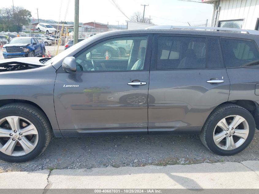 2009 Toyota Highlander Limited VIN: JTEDS42A992089539 Lot: 40687031