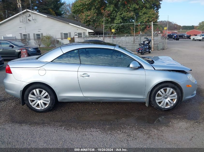 2008 Volkswagen Eos Turbo VIN: WVWBA71F28V032416 Lot: 40687036