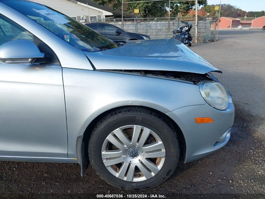 2008 Volkswagen Eos Turbo VIN: WVWBA71F28V032416 Lot: 40687036