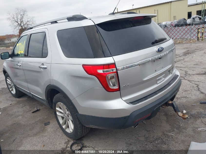 VIN 1FM5K8D85EGA12685 2014 Ford Explorer, Xlt no.3