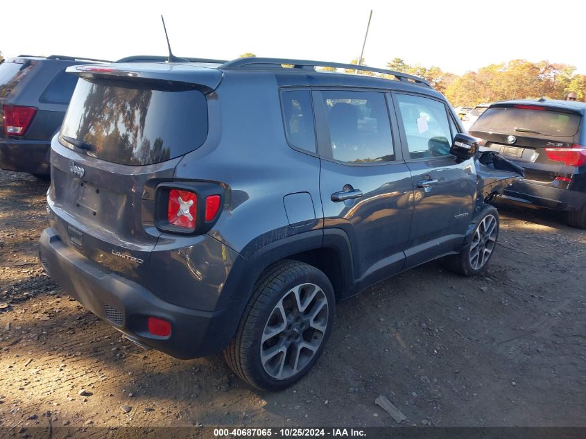 VIN ZACNJDD19NPN56643 2022 Jeep Renegade, Limited 4X4 no.4