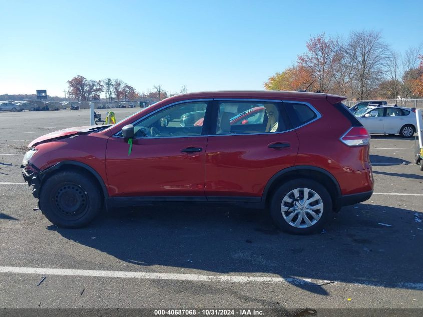 2016 Nissan Rogue S VIN: 5N1AT2MV6GC922693 Lot: 40687068