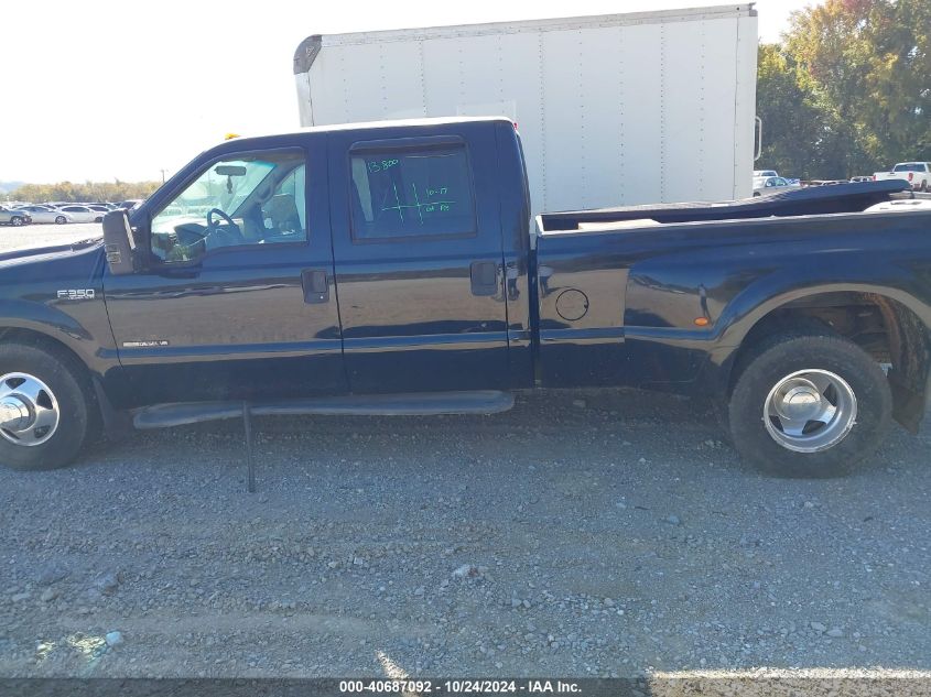 2001 Ford F-350 Lariat/Xl/Xlt VIN: 1FTWW32F81EA20917 Lot: 40687092