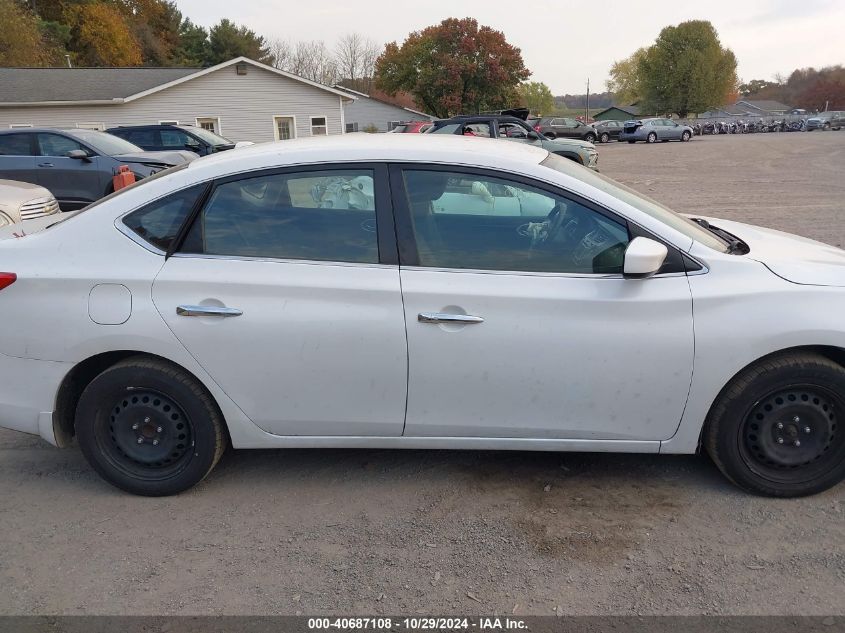 2017 Nissan Sentra Sv VIN: 3N1AB7AP2HY374231 Lot: 40687108