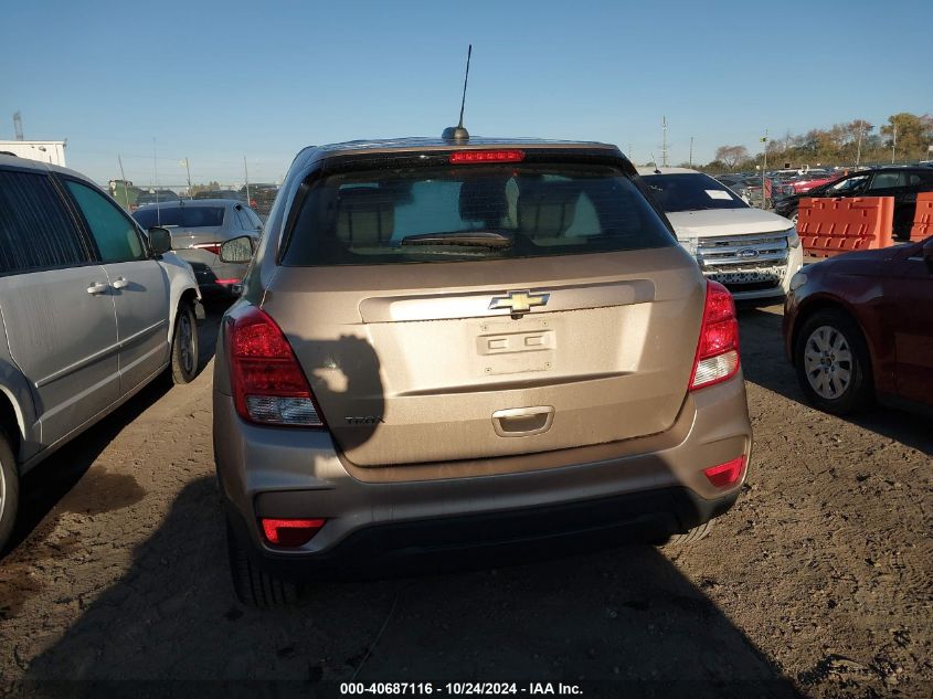 2018 Chevrolet Trax Ls VIN: 3GNCJKSB5JL313075 Lot: 40687116