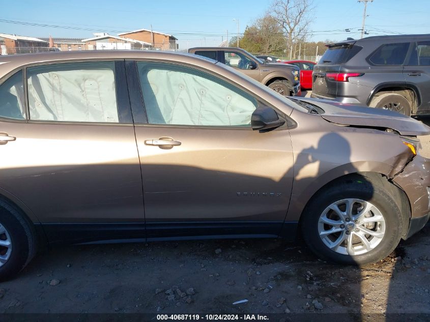 2018 Chevrolet Equinox Ls VIN: 2GNAXHEV8J6188298 Lot: 40687119