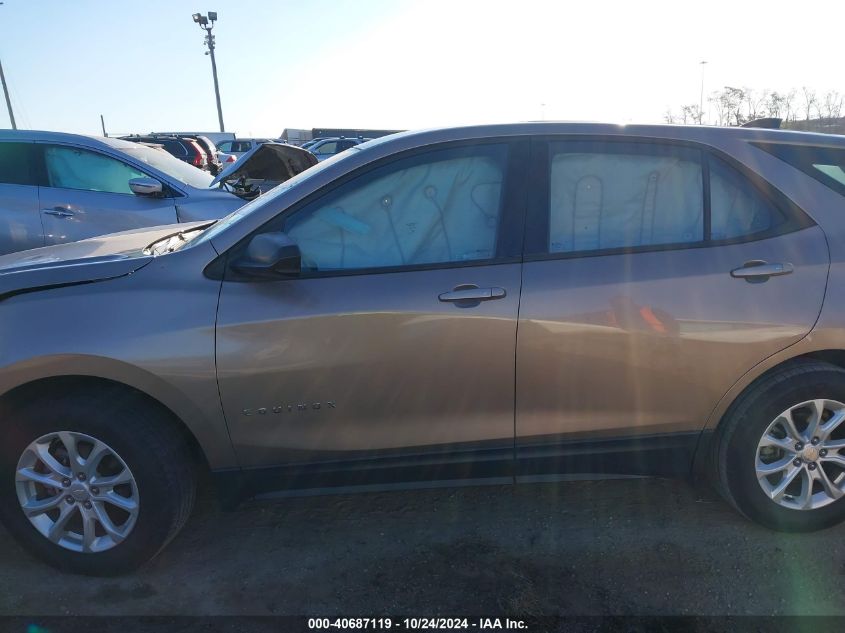 2018 Chevrolet Equinox Ls VIN: 2GNAXHEV8J6188298 Lot: 40687119