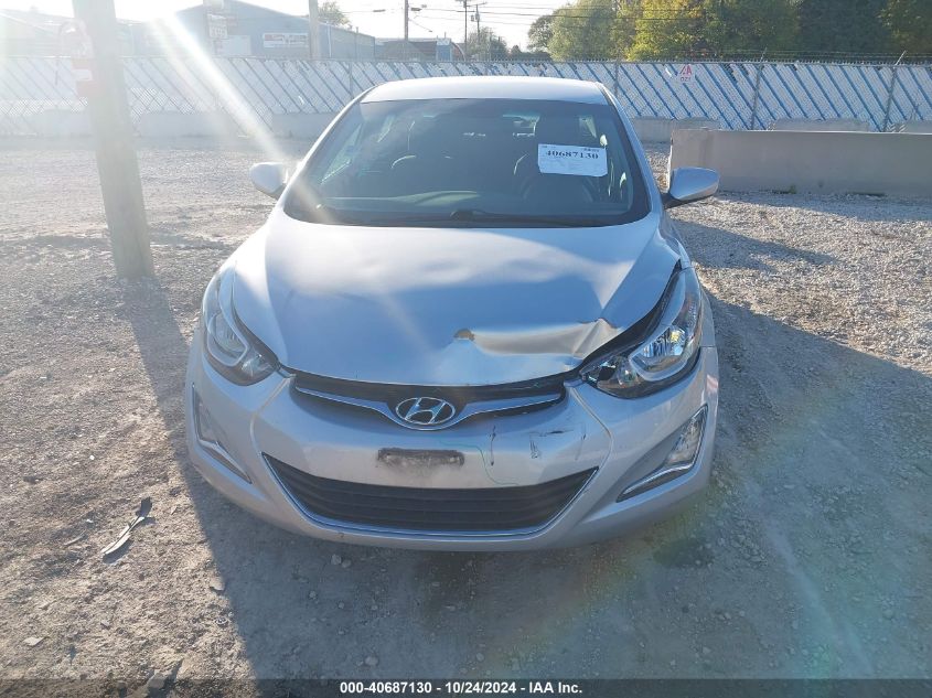 2014 Hyundai Elantra Se VIN: 5NPDH4AE8EH479421 Lot: 40687130