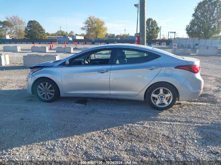 2014 Hyundai Elantra Se VIN: 5NPDH4AE8EH479421 Lot: 40687130