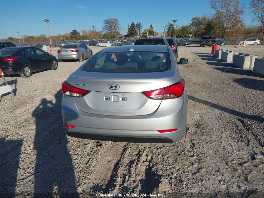 2014 Hyundai Elantra Se VIN: 5NPDH4AE8EH479421 Lot: 40687130