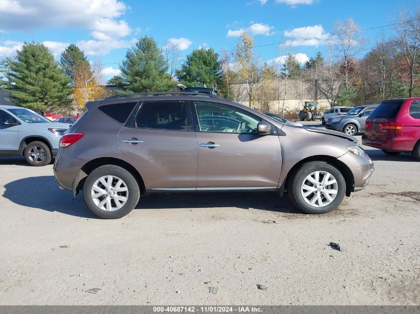 2012 Nissan Murano Sv VIN: JN8AZ1MW4CW222786 Lot: 40687142