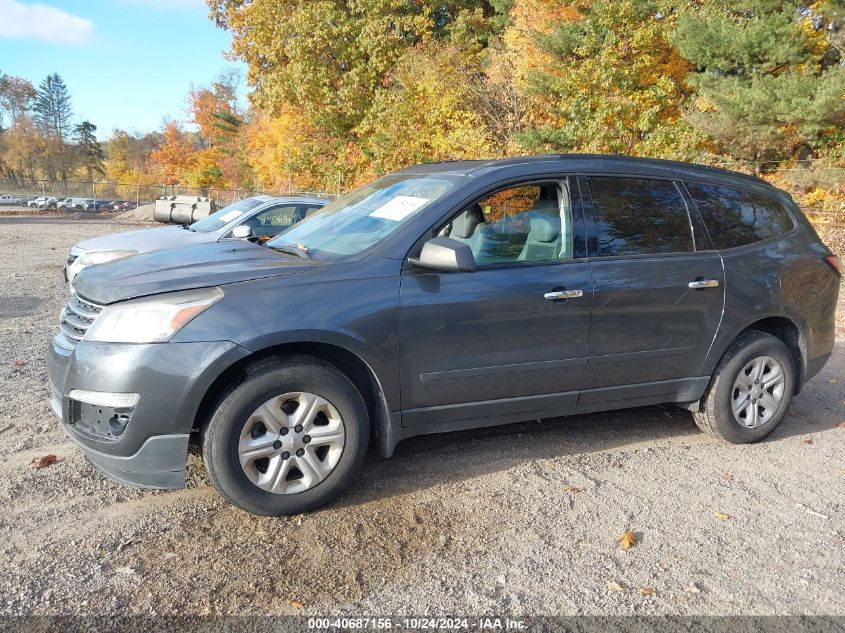 VIN 1GNKVFKD2DJ141592 2013 Chevrolet Traverse, LS no.11