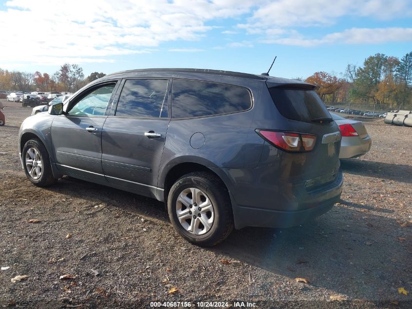 VIN 1GNKVFKD2DJ141592 2013 Chevrolet Traverse, LS no.3