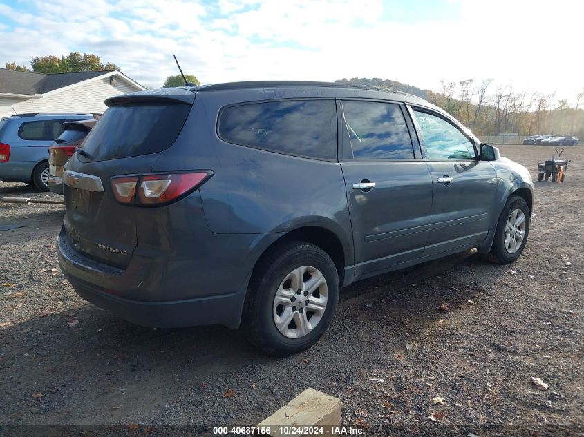 VIN 1GNKVFKD2DJ141592 2013 Chevrolet Traverse, LS no.4