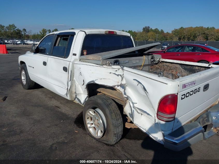 2001 Dodge Dakota Slt/Sport VIN: 1B7GL2AN81S127838 Lot: 40687174