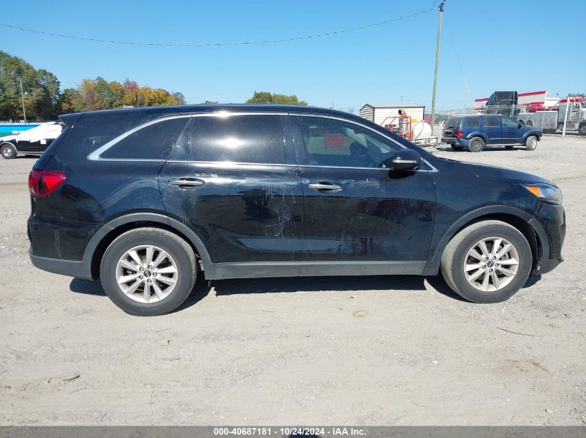 2019 Kia Sorento 3.3L Lx VIN: 5XYPG4A54KG471965 Lot: 40687181