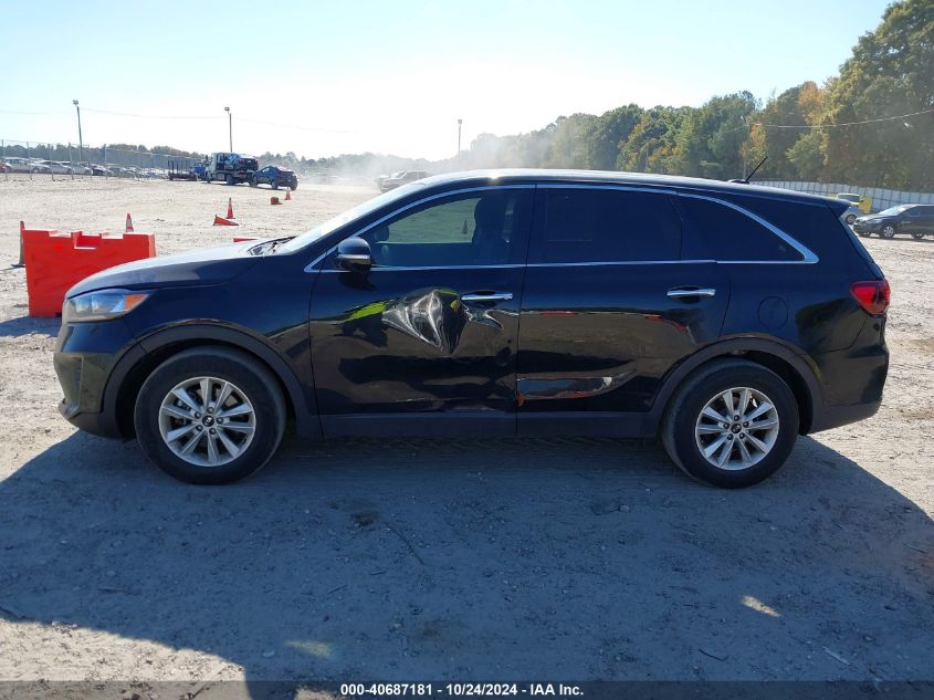 2019 Kia Sorento 3.3L Lx VIN: 5XYPG4A54KG471965 Lot: 40687181