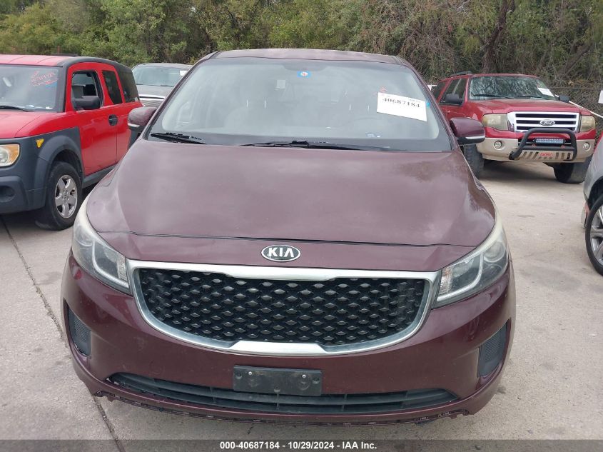 2017 Kia Sedona Lx VIN: KNDMB5C1XH6225161 Lot: 40687184